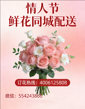 齐齐哈尔梅里斯情人节鲜花同城配送